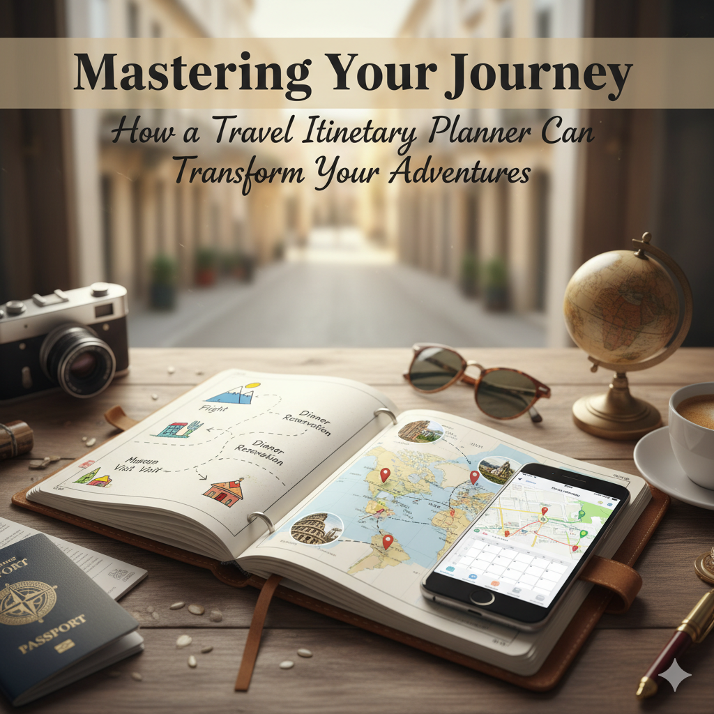 Mastering Your Journey: How a Travel Itinerary Planner Can Transform Your Adventures